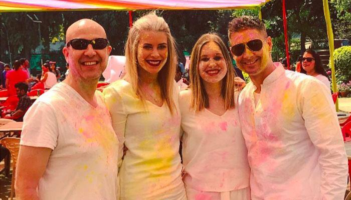 Happy Holi: Australian legends celebrate festival of colours in most &#039;desi&#039; style possible – See Pics!