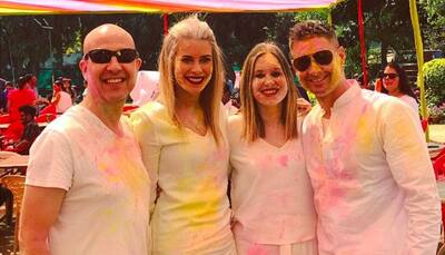 Happy Holi: Australian legends celebrate festival of colours in most 'desi' style possible – See Pics!
