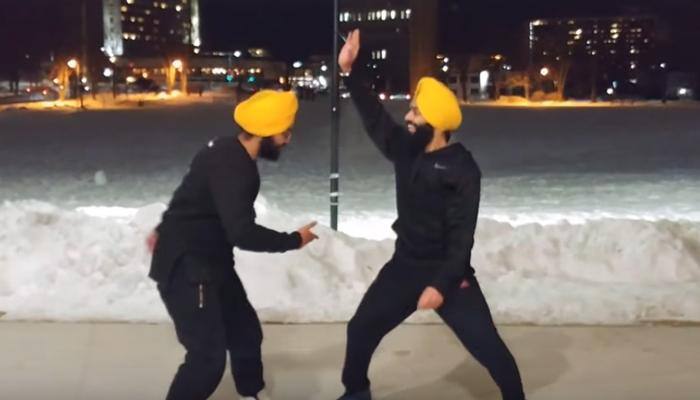 Sikh duo doing Bhangra to Ed Sheeran's 'Shape Of You' will make your day! - Watch
