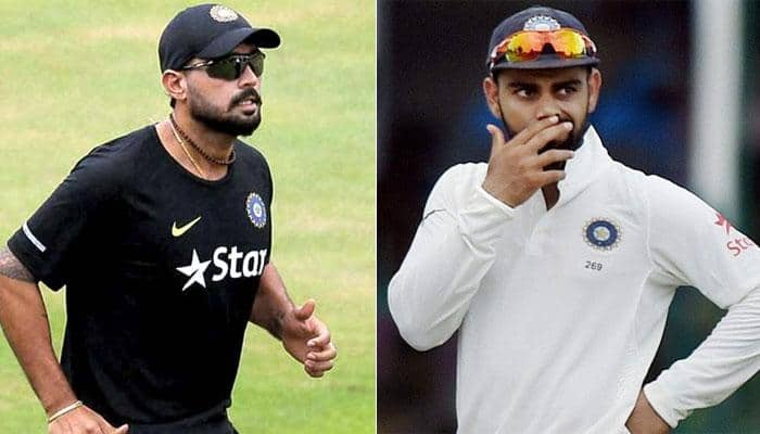 Ranchi Test: Murali Vijay faces Virat Kohli&#039;s wrath after a poor fielding effort — VIDEO