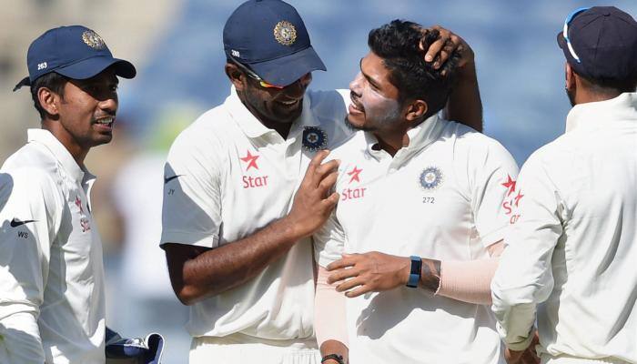 Deadly swing: Umesh Yadav's perfect yorker leaves Peter Handscomb clueless in Ranchi — VIDEO INSIDE