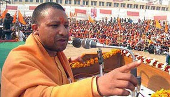 Stage set for Yogi Adityanath&#039;s swearing in as Uttar Pradesh CM