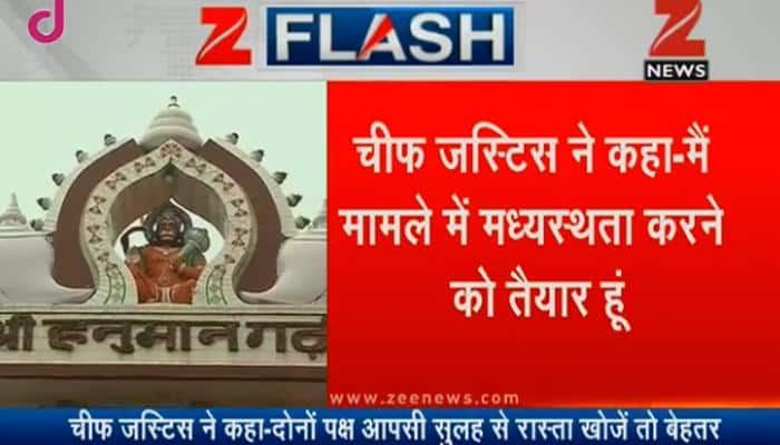 Ram Temple-Babri Masjid dispute: SC advises parties to sort out &#039;sensitive&#039; Ayodhya matter outside court