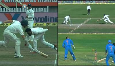 WATCH: MS Dhoni, Wriddhiman Saha or Ravindra Jadeja – who among these did the best 'no-look' run-out?