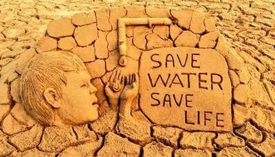 World Water Day 2017: Sudarsan Pattnaik’s sand art will inspire you to save water
