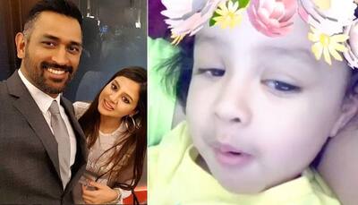 WATCH: MS Dhoni shares cute video of daughter Ziva learning IPL names from mother Sakshi