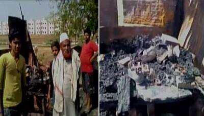 Uttar Pradesh: Three meat shops set on fire in Hathras, cops blame anti-social elements; FIR registered