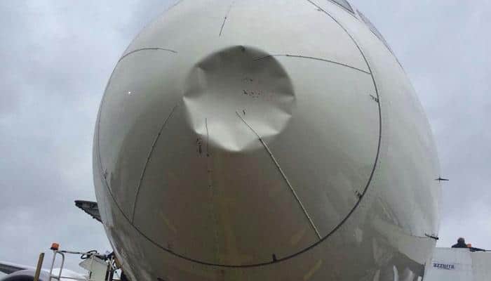 Air India&#039;s Ahmedabad to London flight suffers bird hit - See pic