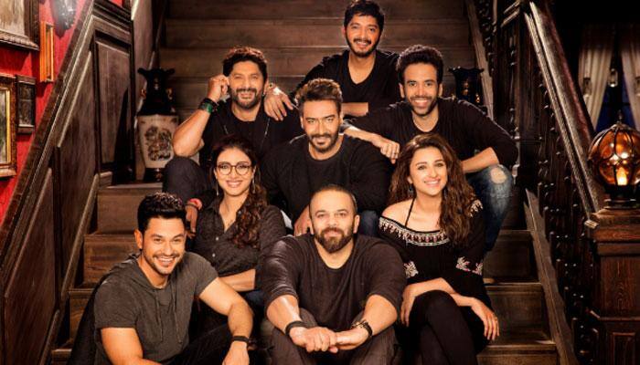 Ajay Devgn starrer &#039;Golmaal Again&#039; cast is one BIG happy family! 