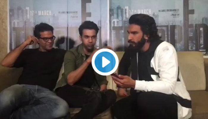 Ranveer Singh and Rajkummar Rao jamming the &#039;Trapped&#039; rap is a bonus for fans! 