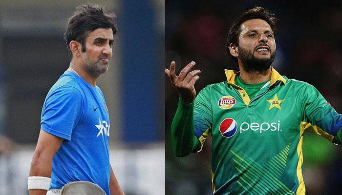 Shahid Afridi&#039;s behaviour like that of a 16-year-old, won&#039;t grow beyond that: Gautam Gambhir