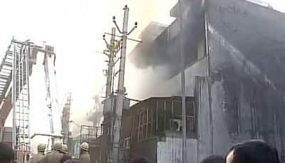 Delhi: Man dies in massive fire in Narela industrial area