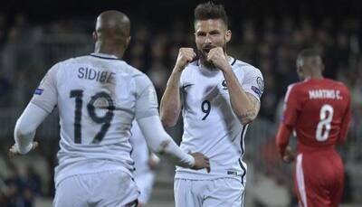 World Cup Qualifier 2018: Oliver Giroud brace put France well ahead in Road to Russia