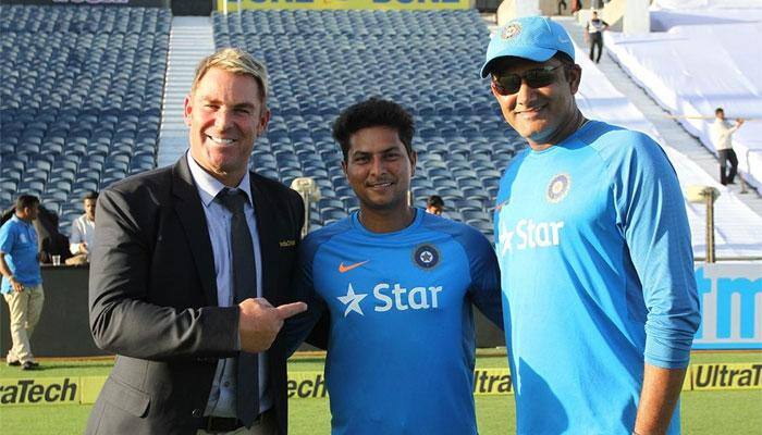 Long live wrist spinners: Spin great Shane Warne acknowledges Kuldeep Yadav&#039;s tribute, has new war cry