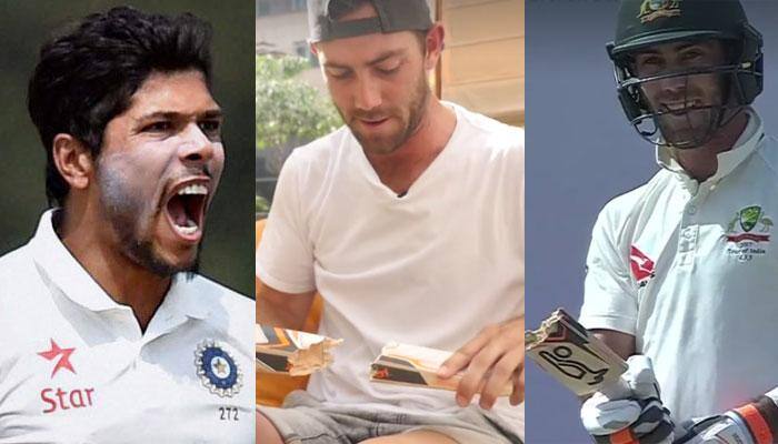 India vs Australia: Remember that broken bat? Here's Glenn Maxwell doing post mortem — WATCH