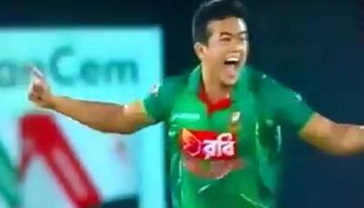 #SLvsBan: Taskin Ahmed becomes fifth Bangladeshi bowler to claim hat-trick in ODIs, watch video