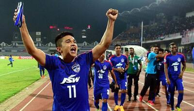 Sunil Chhetri finds his name along side Cristiano Ronaldo, Lionel Messi and Wayne Rooney