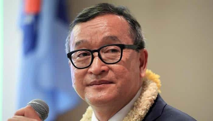 Cambodian opposition leader Sam Rainsy sentenced again