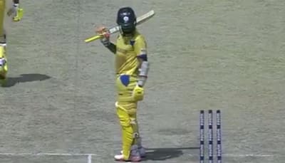 WATCH: When Dinesh Karthik got out hit wicket off wide delivery in Vijay Hazare final