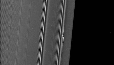 NASA's Cassini spacecraft captures 'Earhart' propeller in Saturn's A ring
