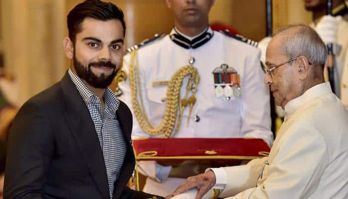 Virat Kohli receives Padma Shri: Cricket fraternity lauds Indian skipper for prestigious award