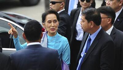 Aung San Suu Kyi`s new govt faces first test at Myanmar polls