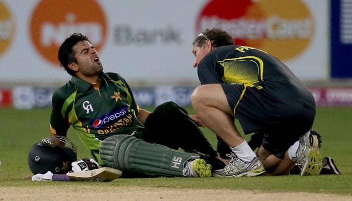 West Indies vs Pakistan: Ahmed Shehzad severely trolled by former Pakistan cricketer for faking injury during 2nd T20I — VIDEO INSIDE