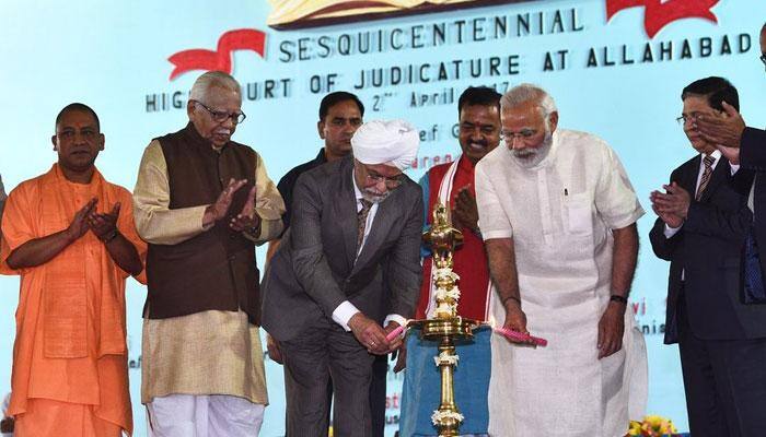 PM Modi attends 150th anniversary of Allahabad High Court: As it happened