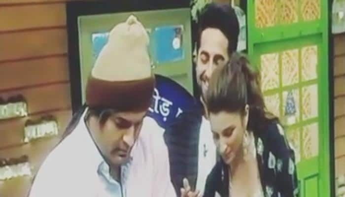 The Kapil Sharma Show: Comedian cuts birthday cake with Parineeti Chopra, Ayushmann Khurrana! - Watch