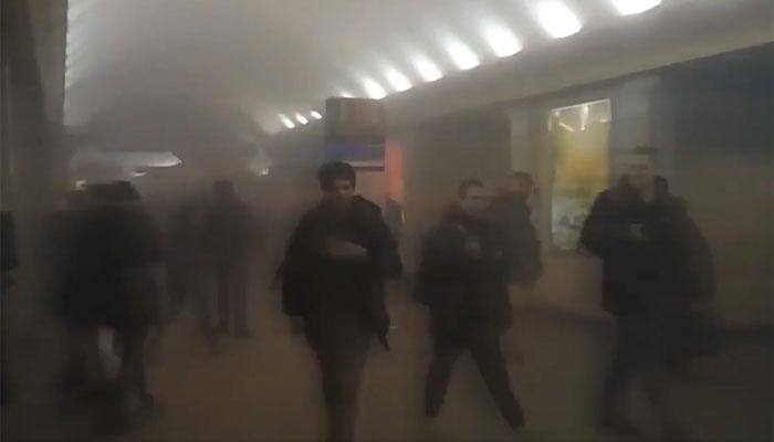 Ten dead in St. Petersburg Metro Station blast in Russia; hunt on for &#039;man with beard and black hat&#039;