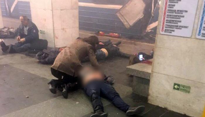 Eleven killed in suspected suicide bombing on Russian metro train Eleven killed in suspected suicide bombing on Russian metro train