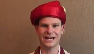 WATCH: Rising Pune Supergiant skipper Steve Smith woos fans by trying his hands at Marathi