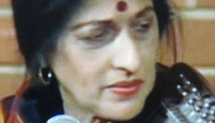 Kishori Amonkar’s soulful rendition of Mira Bhai’s ‘Mharo Pranam Banke Bihari Ji’ – WATCH