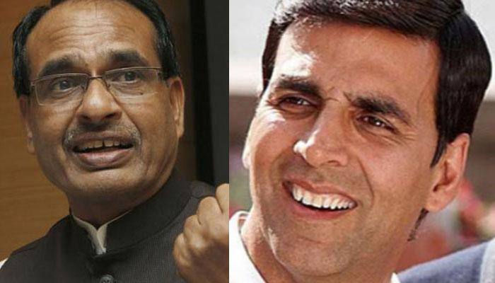Shivraj Singh Chouhan appreciates Akshay Kumar for support to Open Defecation Free programme