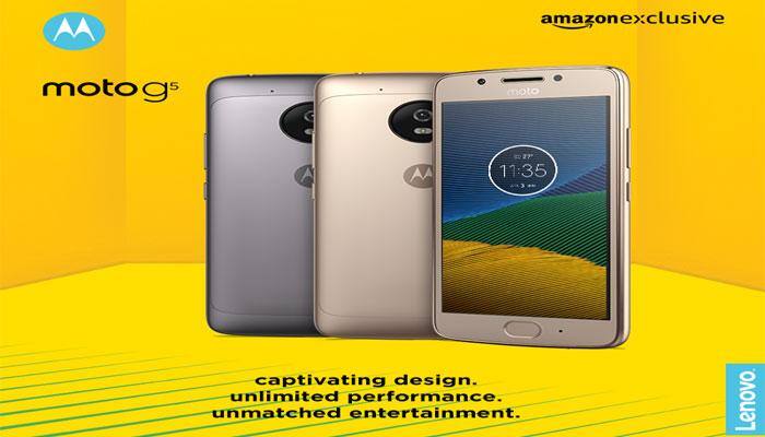 Motorola brings Moto G5 to India for Rs 11,999