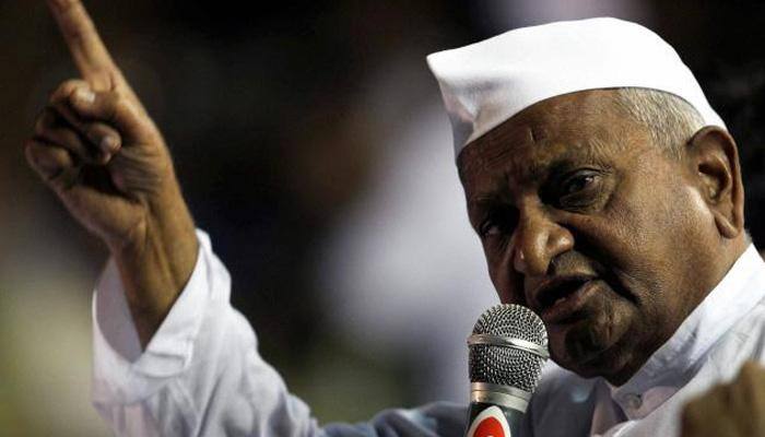 Anna Hazare plans `satyagraha`, says Narendra Modi govt failed to implement Lokpal Act