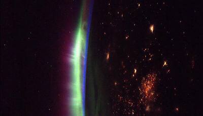 Spectacular night view of brightly glowing auroras from space station – Must see pic