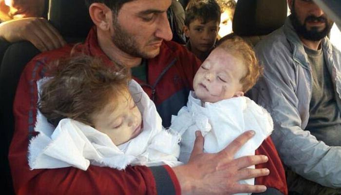 Pic of Syrian dad cuddling his twins killed in 'sarin gas attack' is heartbreaking – Know effects of  nerve agent on human body