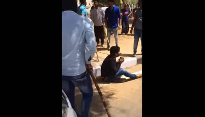 Horrifying! Man brutally beaten-up by father-in-law and his cohorts in Gujarat: Video goes viral - WATCH