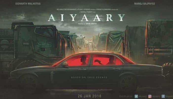 Aiyaary FIRST POSTER out! Sidharth Malhotra and Manoj Bajpayee join forces for Neeraj Pandey&#039;s next