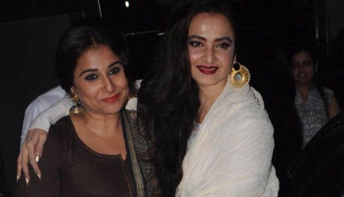 &#039;Umrao Jaan&#039; Rekha meets &#039;Begum Jaan&#039; Vidya Balan! 