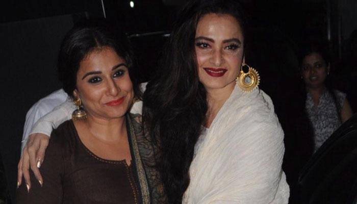'Umrao Jaan' Rekha meets 'Begum Jaan' Vidya Balan! 