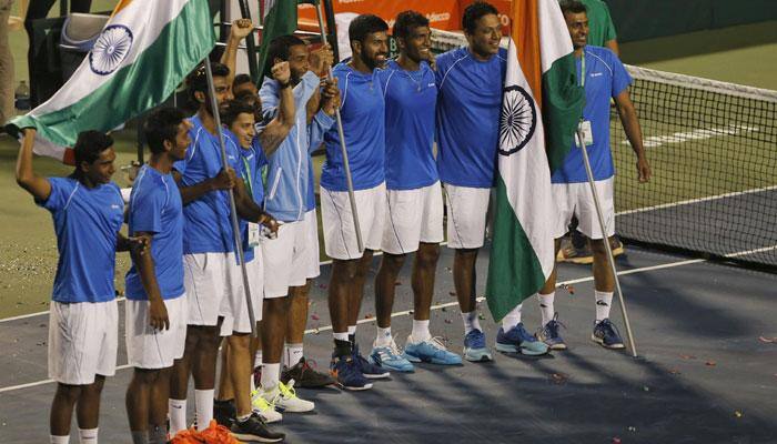 Davis Cup: Rohan Bopanna, Sriram Balaji seal India&#039;s place in World Group Play-offs