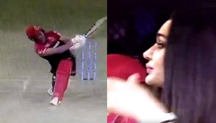 WATCH: AB de Villiers' monstrous six off Sandeep Sharma's bowling which landed outside Holkar Cricket Stadium