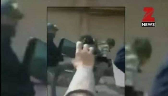 Kashmiri youth kicks CRPF Jawan returning from polling booth; his response will make you proud - Watch 