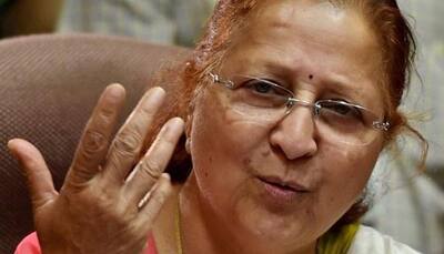Lok Sabha members wish Sumitra Mahajan on her birthday; Speaker's response will make you smile - Watch