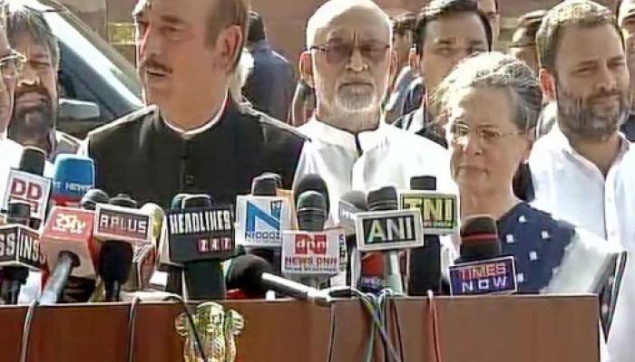 13 Opposition parties meet President, seek his intervention to 'uphold rule of law in the country'
