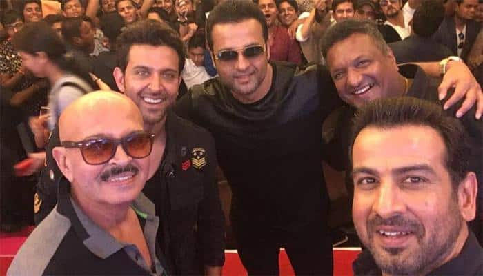 Hrithik Roshan, team &#039;Kaabil&#039; take celebratory spirit up a notch