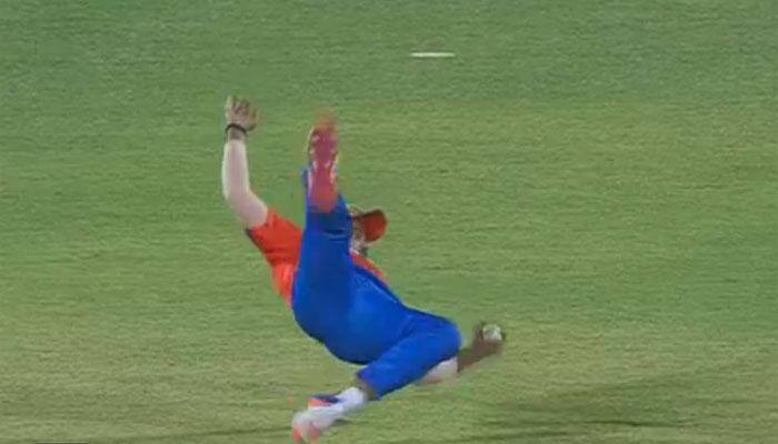 IPL 2017: Suresh Raina special makes Rohit Sharma's flying catch look pedestrian — WATCH