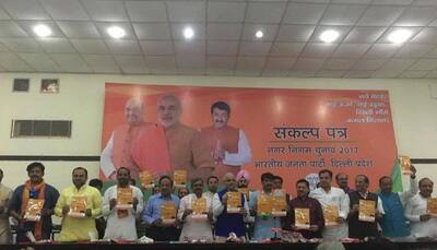 MCD elections: BJP releases poll manifesto, assures revolutionary changes in Delhi
